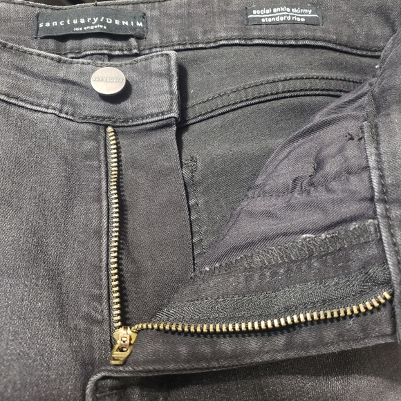 Sanctuary Denim NWT Sz 28 Social Ankle Skinny Jean - Picture 6 of 15